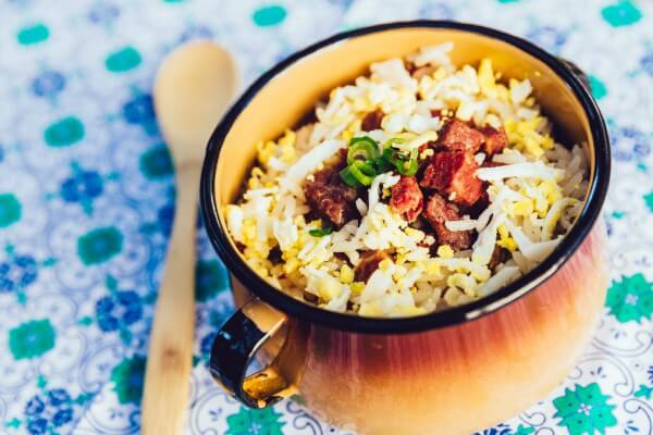 arroz carreteiro na panela